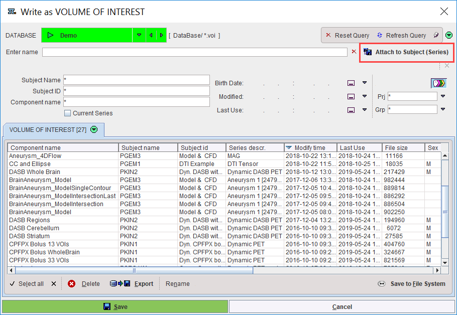 Save Component DB 2