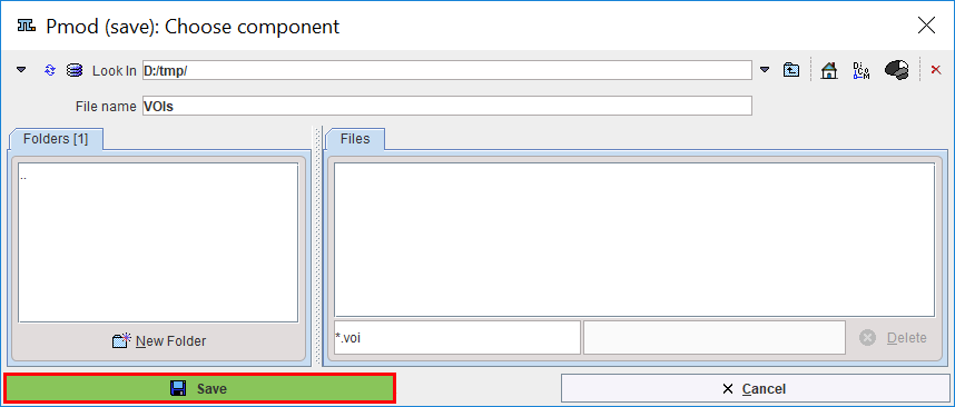 Component Saving