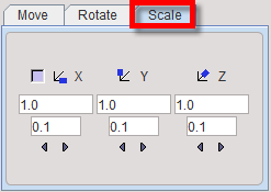 Reslicing Scaling Pane