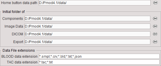 PXMOD Configuration Paths